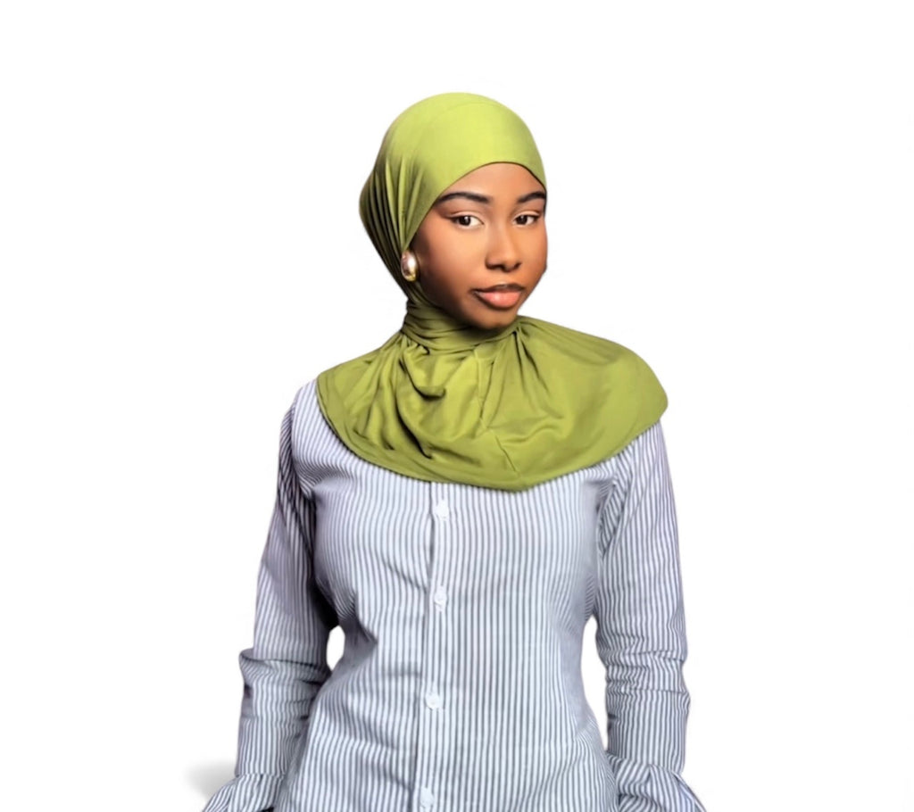 Hijab Cagoule avec bouton
