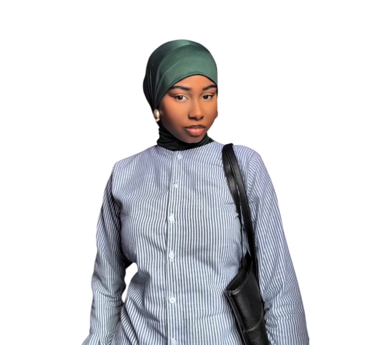 Hijab Cagoule avec bouton